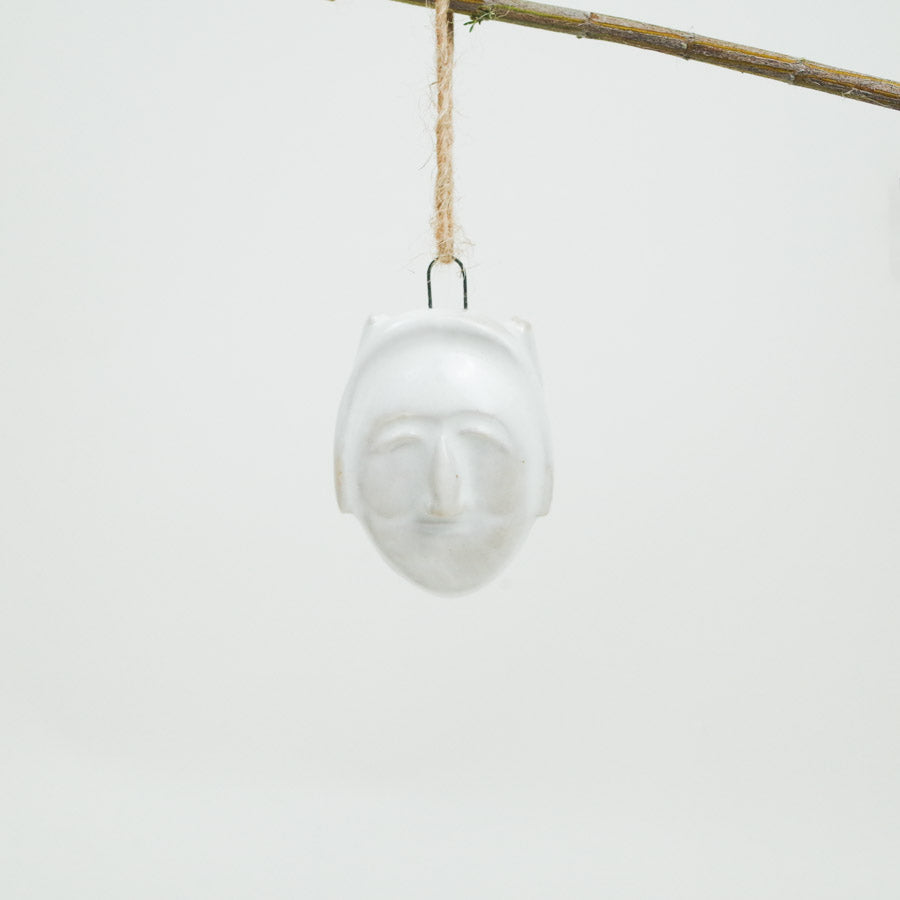 Ceramic Bune Hahoetal Ornament - 부네 하회탈 오너먼트