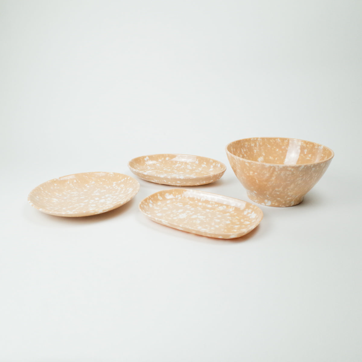 Splatter bowls and plates - Boonsik jeopsi(분식접시)