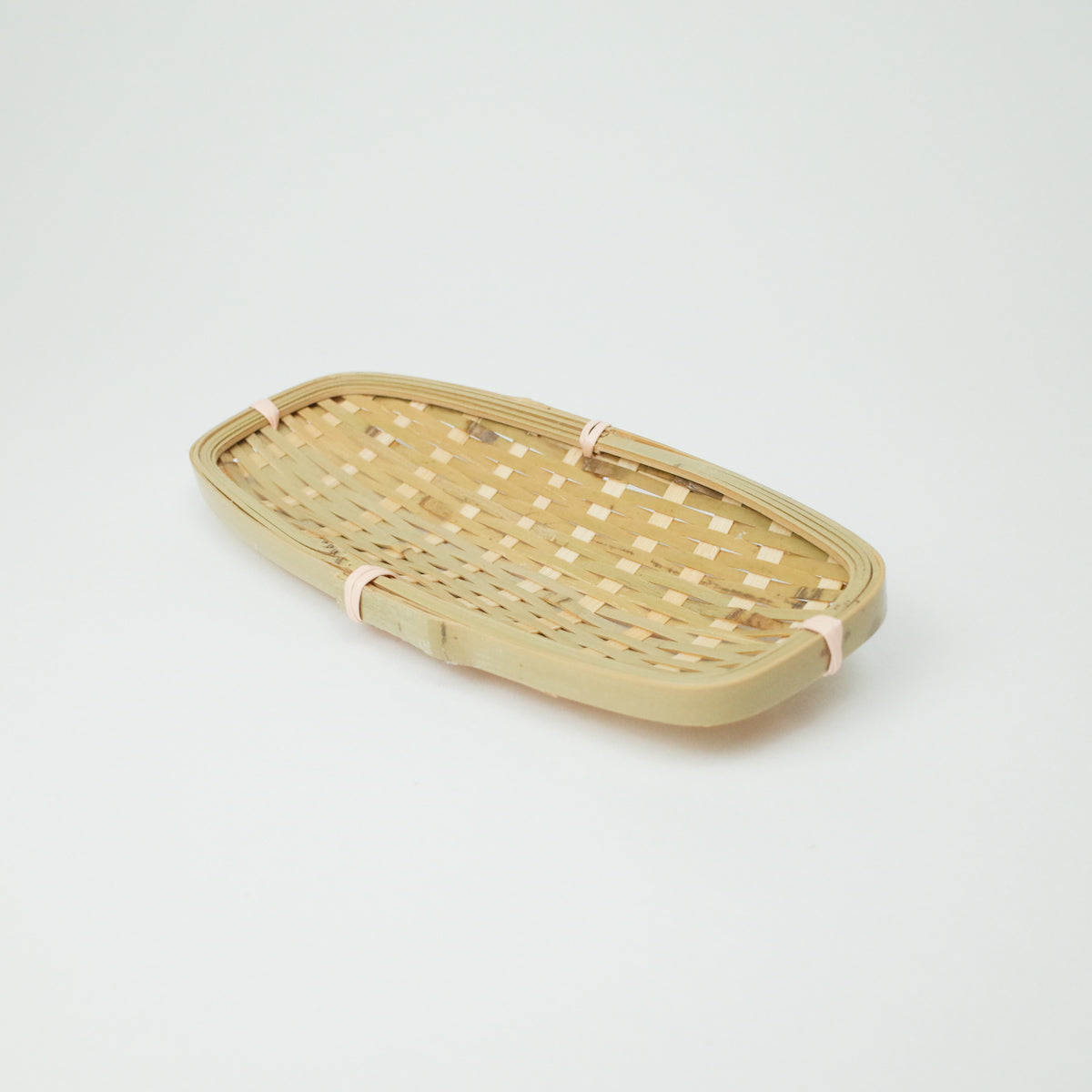 Bamboo woven tray