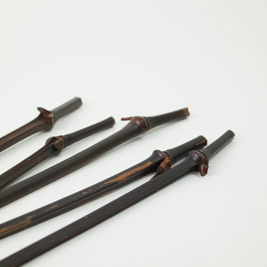 Bamboo Dessert Stick Pick Set of 5