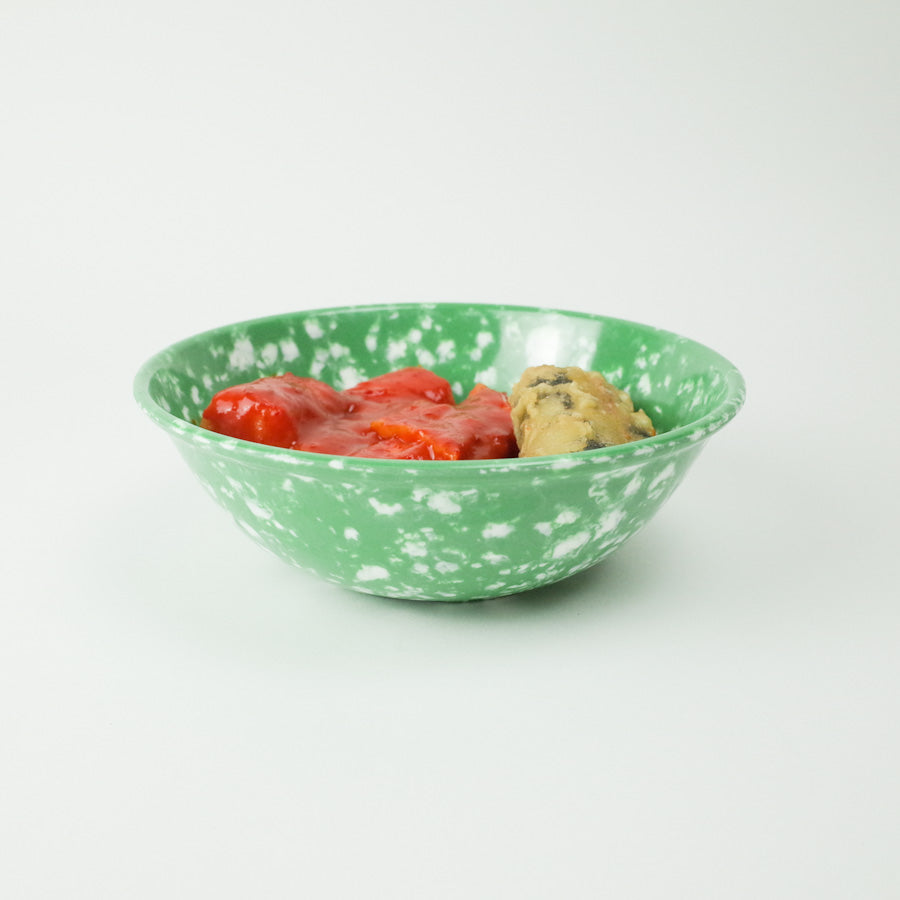 Splatter melamine bowl - Boonsik jeopsi(분식접시)