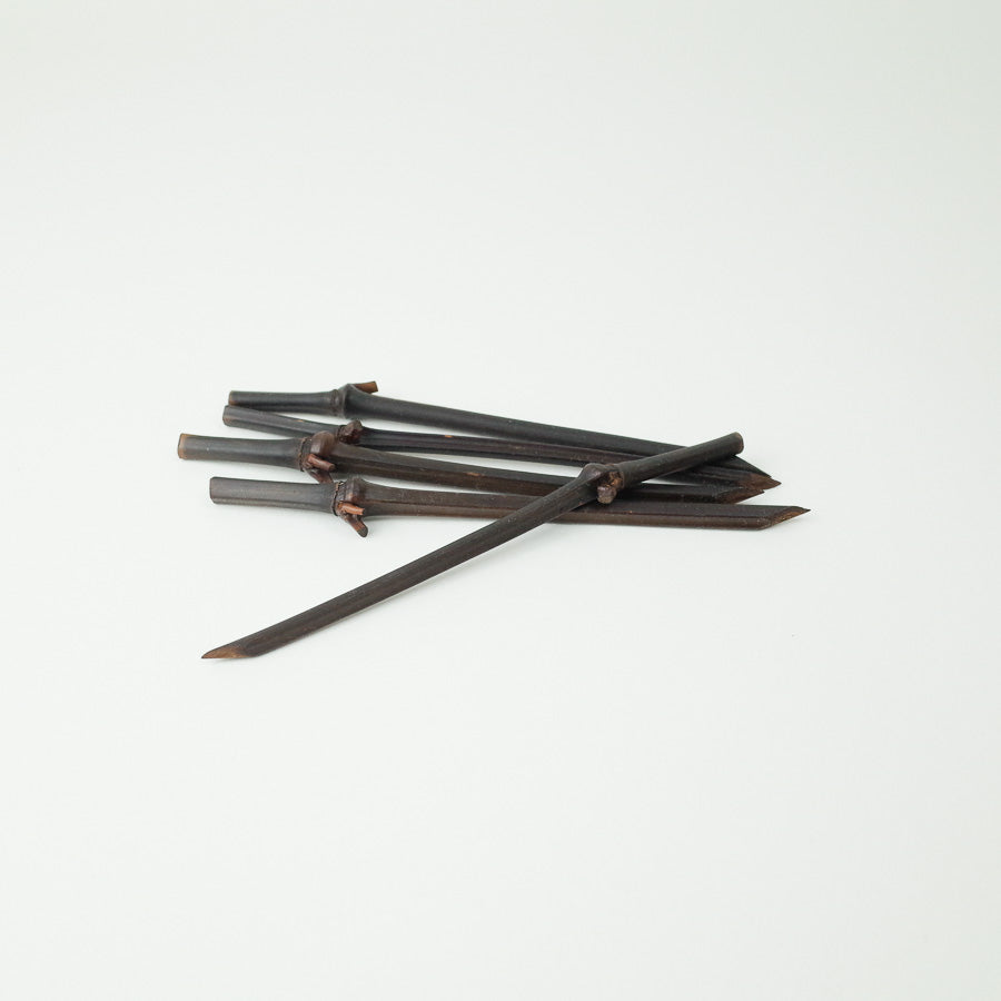 Bamboo Dessert Stick Pick Set of 5