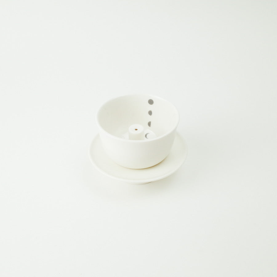 White Pythagorean Cup - GyeYoungBae(계영배)