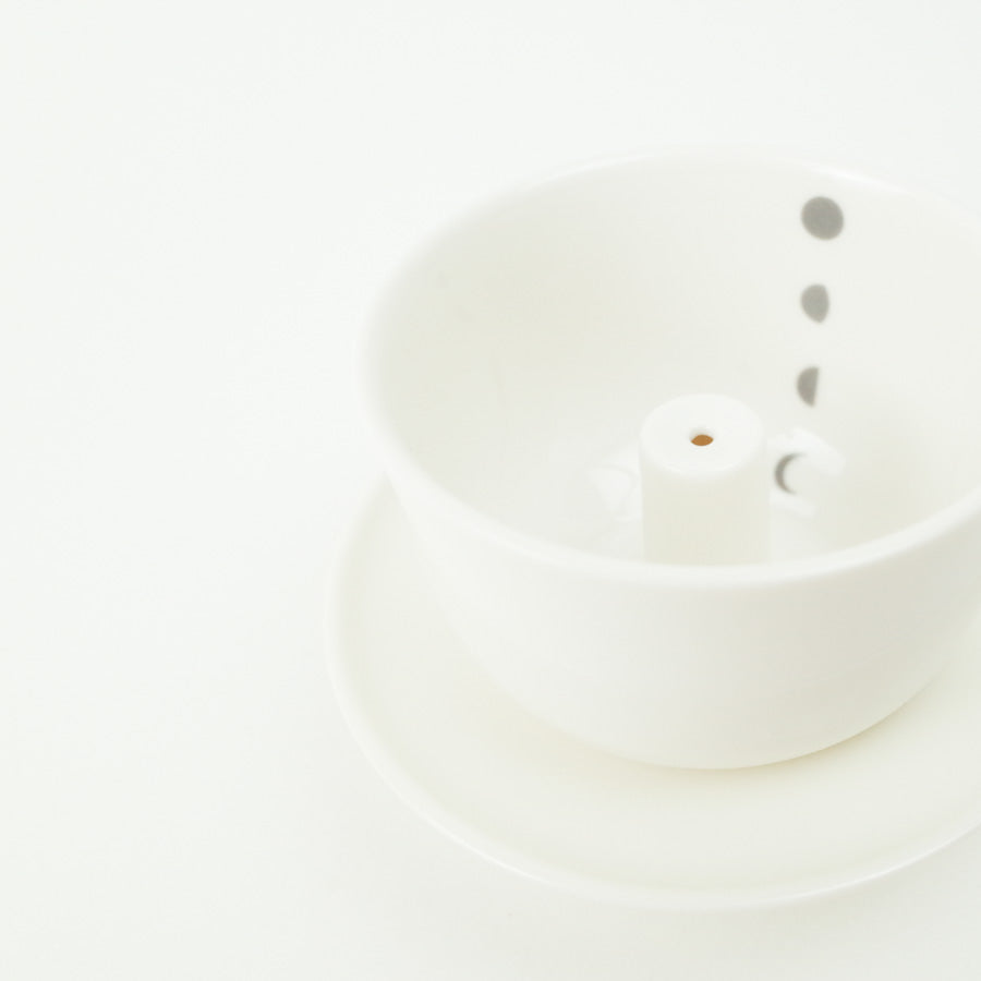 White Pythagorean Cup - GyeYoungBae(계영배)