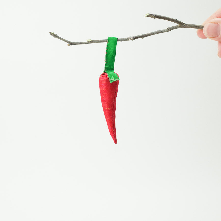 Red Pepper Ornament - 빨간고추 규방공예