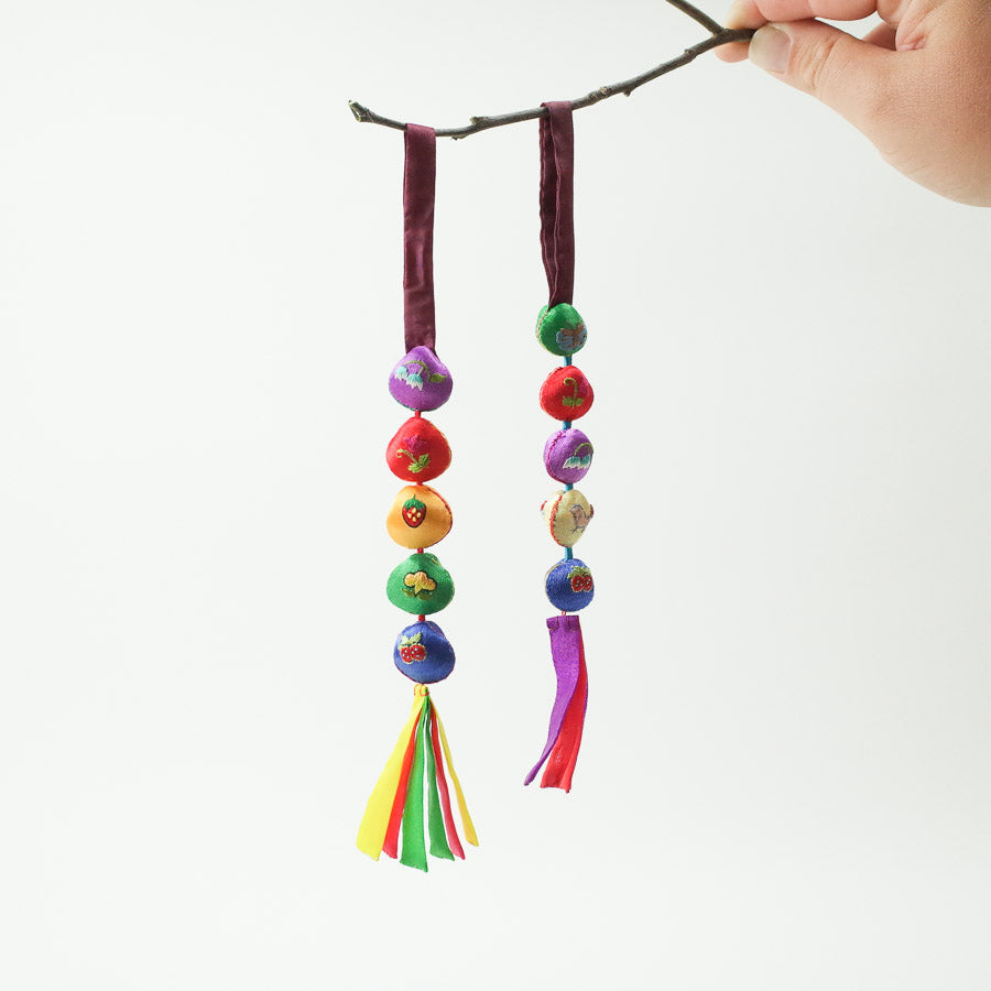 Seashell Charm Ornament - 조개 노리개 규방공예