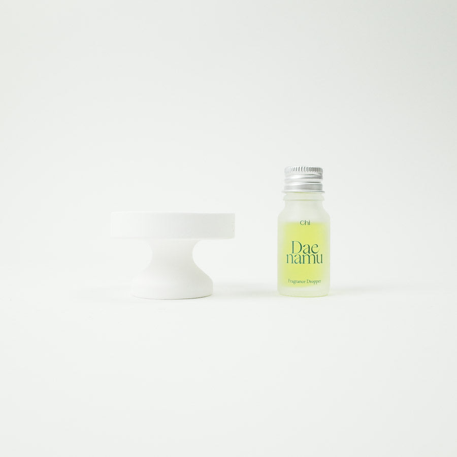 Bamboo Fragrance Dropper & Lattice Rice Cake Pattern Diffuser set - 대나무 향과 격자 떡살 디퓨저