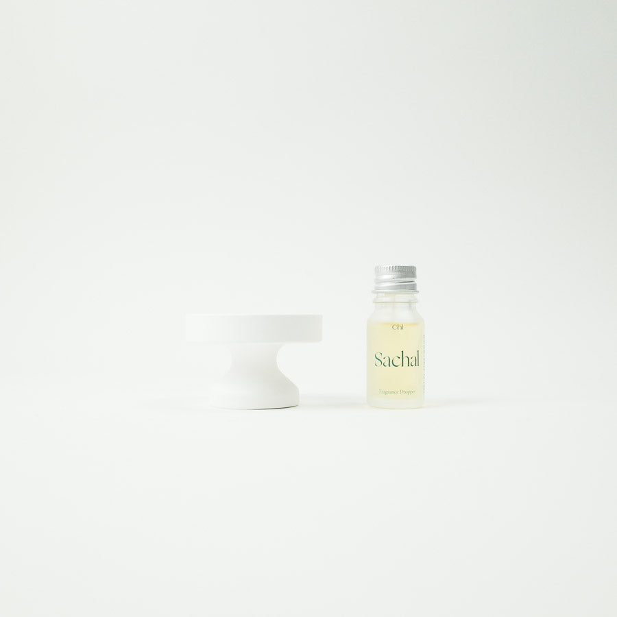 Sachal Fragrance Dropper & Flower Rice Cake Pattern Diffuser set - 사찰 향과 국화 떡살 디퓨저