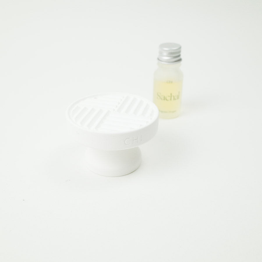 Sachal Fragrance Dropper & Lattice Rice Cake Pattern Diffuser set - 사찰 향과 격자 떡살 디퓨저