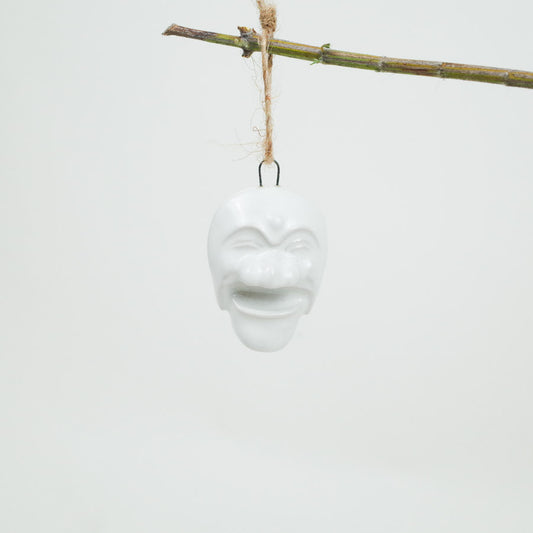 Ceramic Jung Hahoetal Ornament - 중 하회탈 오너먼트