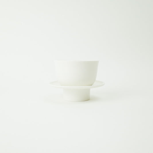 White Pythagorean Cup - GyeYoungBae(계영배)