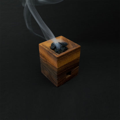 Walnut Incense Holder